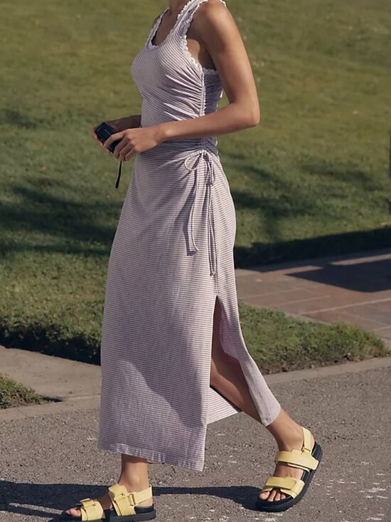 Anthropologie Dresses & Skirts - Anthropologie Daily Practice Ruched Midi Dress, NWT, SZ M